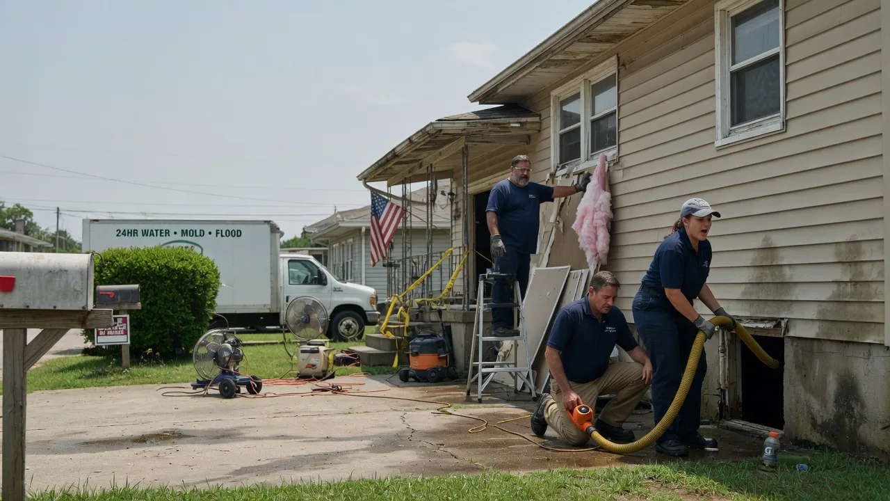 Water Damage Repair in Shubuta, MS near me